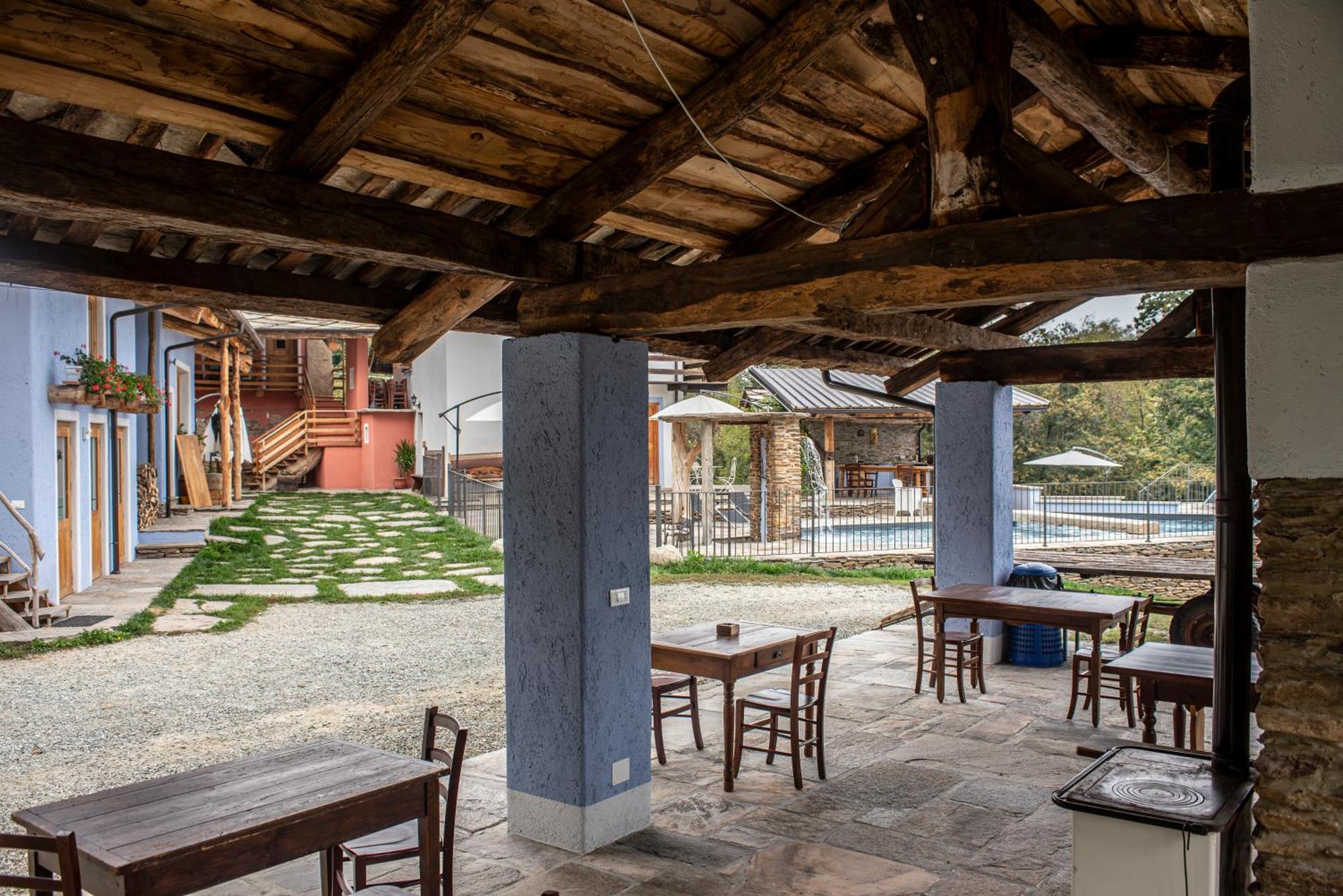 Agribenessere Agli Abatti Barge Exterior foto